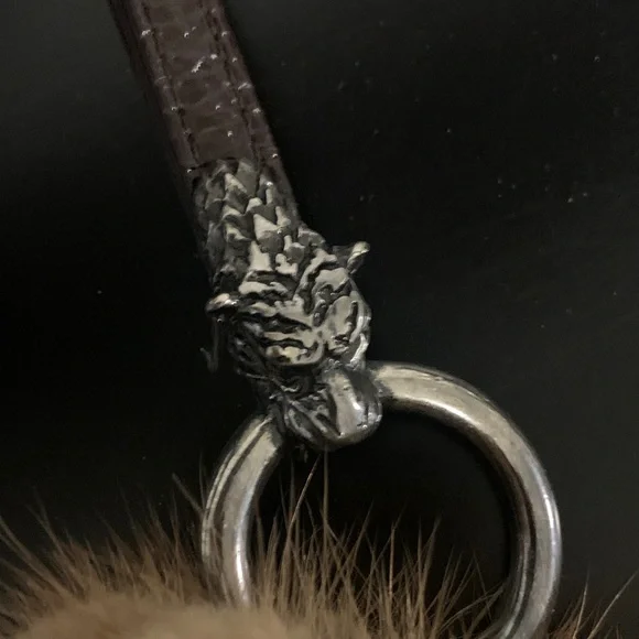 Paolo Masi Tan Fur Clutch - Picture 2 of 4